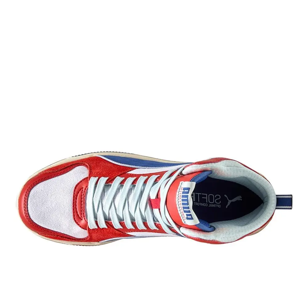 Puma shoes - PUMA Rebound Break Mid Retro Run Lace Up - 40251701 - Red 10