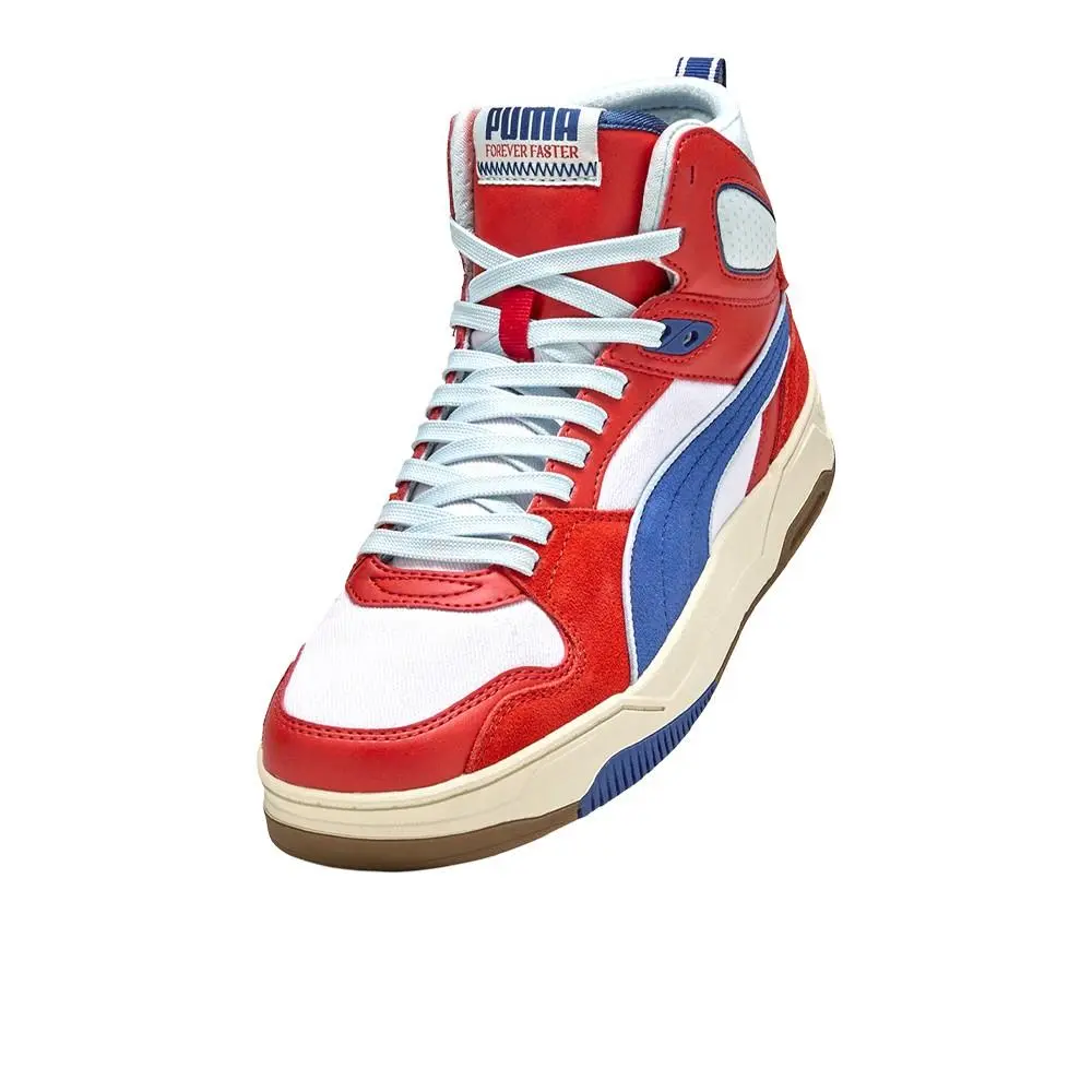 Puma shoes - PUMA Rebound Break Mid Retro Run Lace Up - 40251701 - Red 12