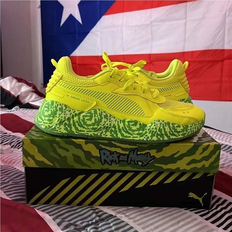 Puma shoes - PUMA RS-X - 386781-01 - Yellow 8