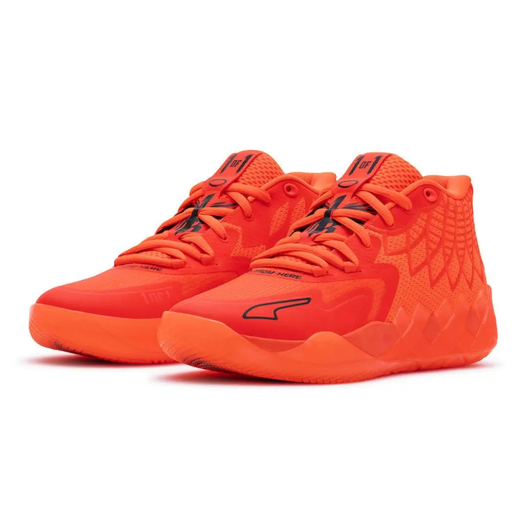 Puma shoes - Puma MB.01 Not From Here LaMelo Ball - 377237 02 - Red 0