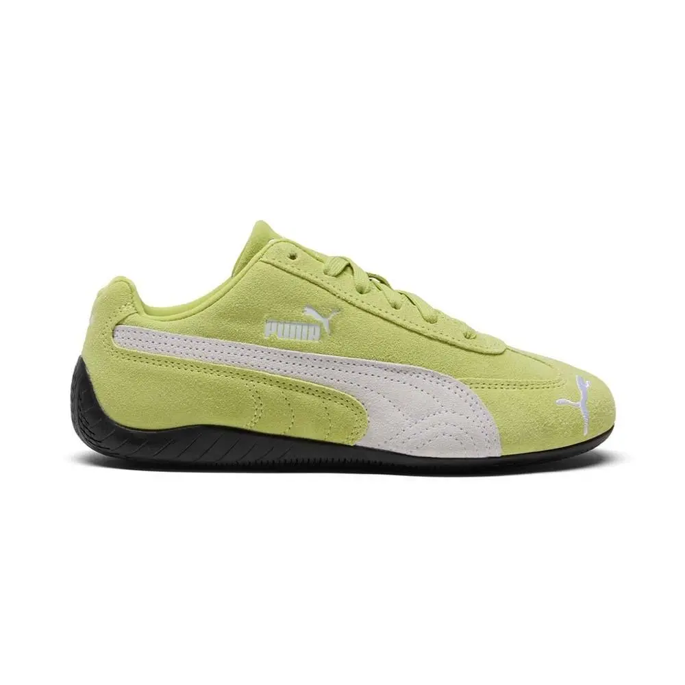 Speedcat Og Lace Up Womens Yellow Sneakers Casual Shoes 40098626 by Puma