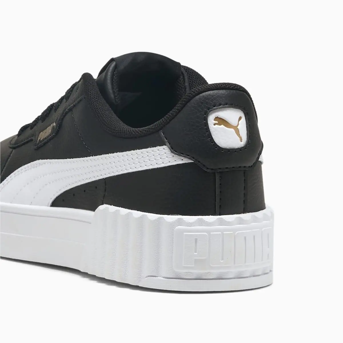 Puma shoes - BLACK/WHITE/GOLD 5