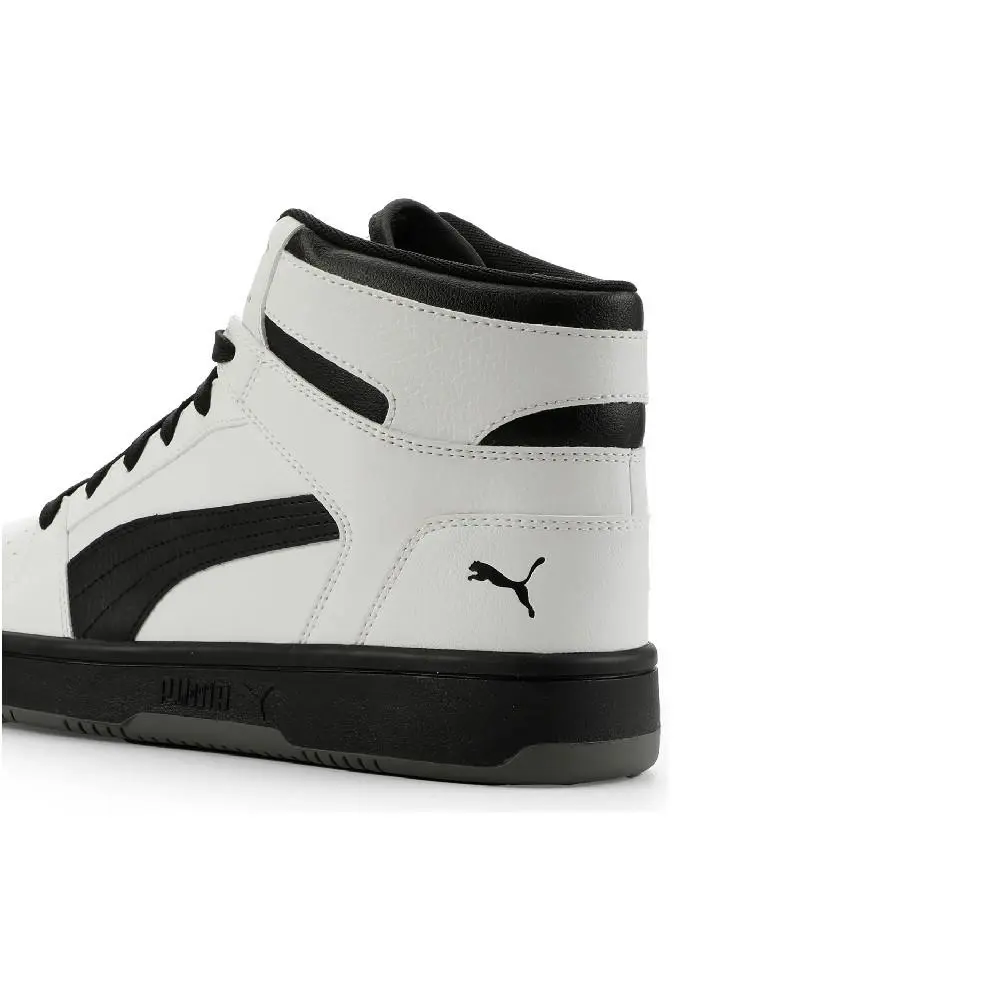 Puma shoes - 409648 02 - 409648 02 - White-Black-Flat Medium Gray 2