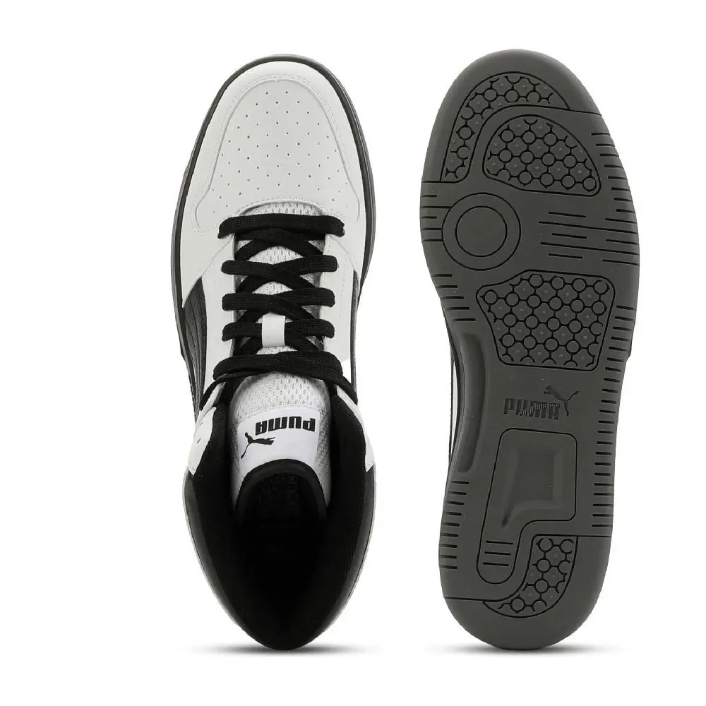 Puma shoes - 409648 02 - 409648 02 - White-Black-Flat Medium Gray 8