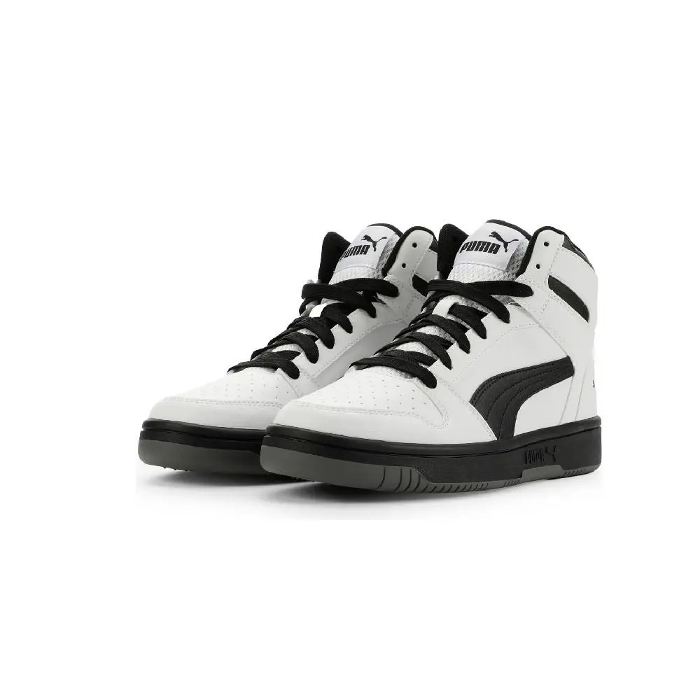 Puma shoes - 409648 02 - 409648 02 - White-Black-Flat Medium Gray 6
