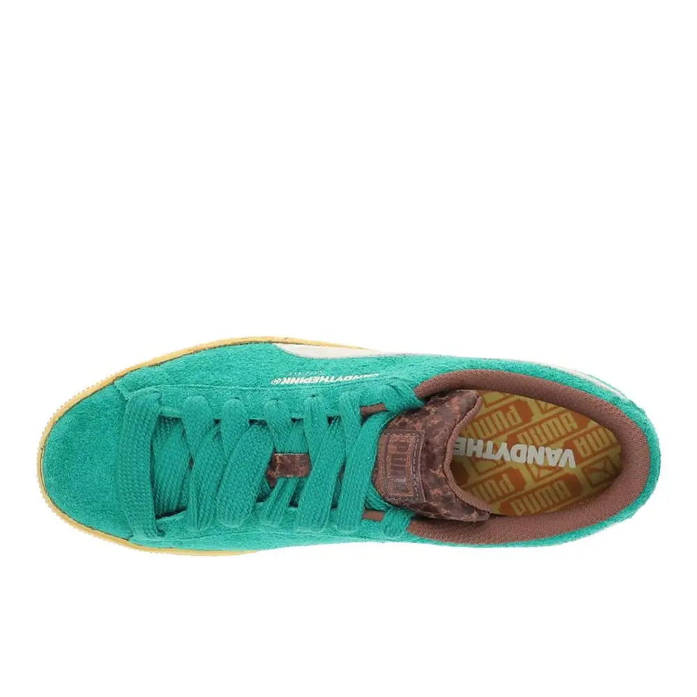 Puma shoes - PUMA Suede Vandythepink Lace Up - 40617901 - Green 2
