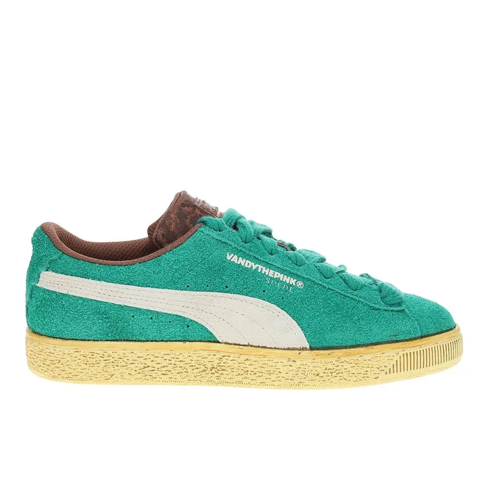 Puma shoes - PUMA Suede Vandythepink Lace Up - 40617901 - Green 5