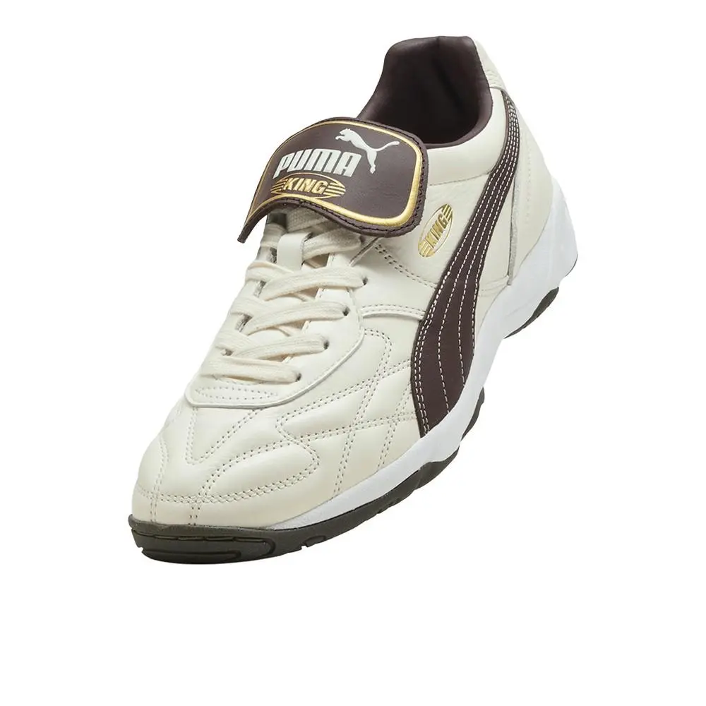 Puma shoes - PUMA King Indoor Lace Up - 40168318 - White 4