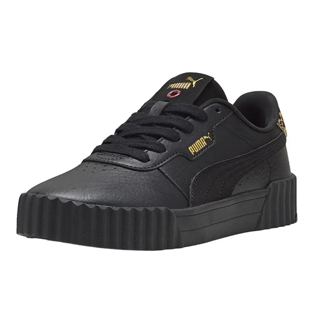 Puma shoes - PUMA Carina 3.0 Animal Flair Lace Up - 40264202 - Black 0