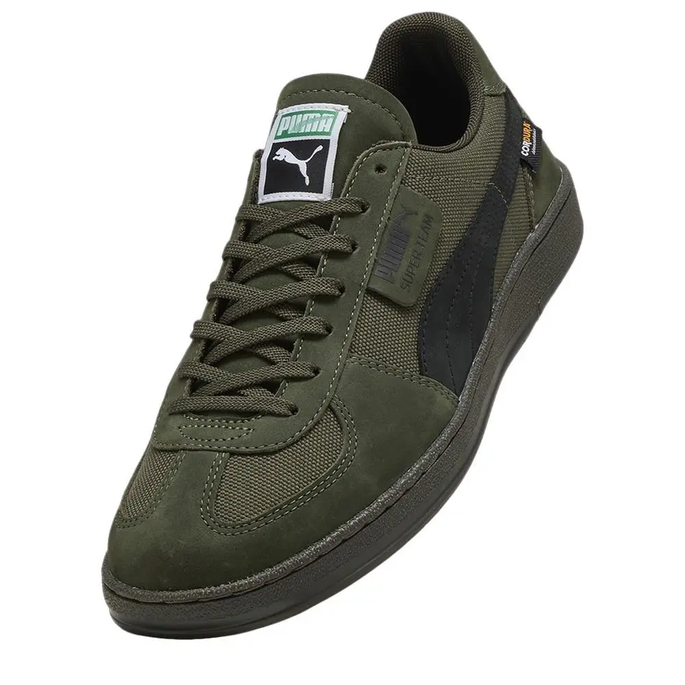 Puma shoes - PUMA Super Team Cordura Lace Up - 40317301 - Green 4