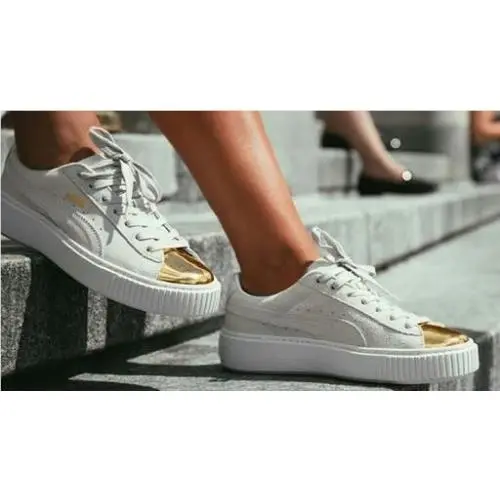 Puma shoes - PUMA Suede Gold - Suede Gold - BEIGE /GOLD 7