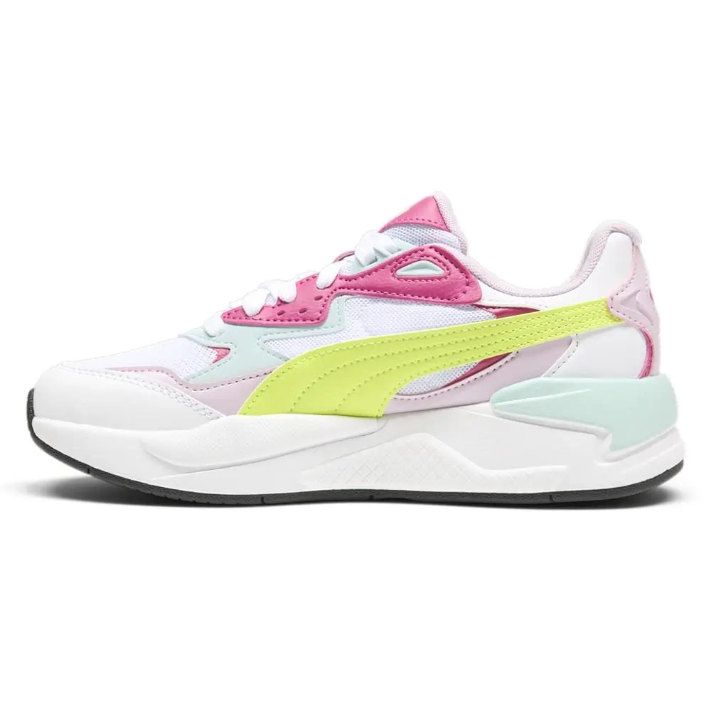 Puma shoes - PUMA XRay Speed Lace Up - 38706354 - Green, Pink, White 1