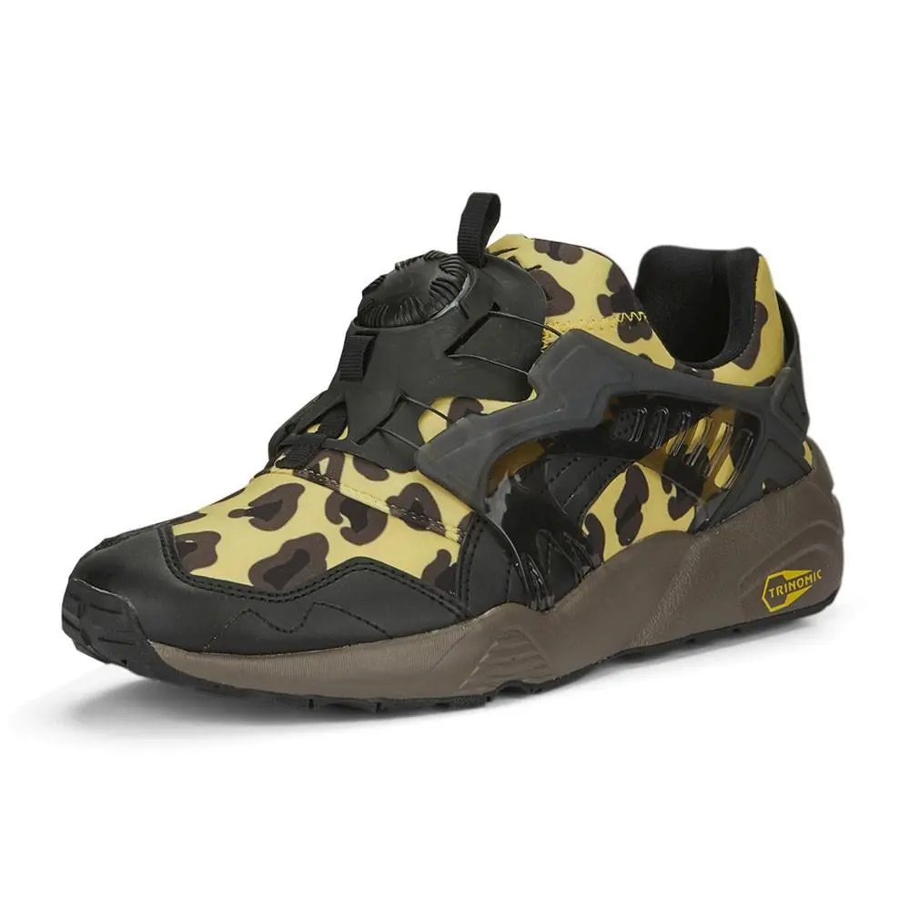 Puma shoes - PUMA Disc Blaze LeopardCheetah Slip On - 39196001 - Black, Brown 0