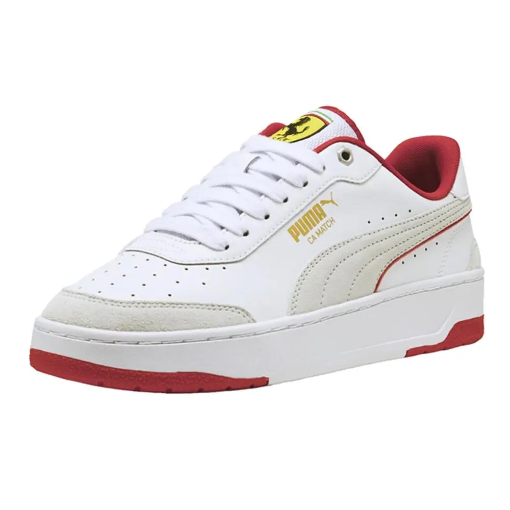 Puma shoes - PUMA Scuderia Ferrari Ca Match Lace Up - 30862103 - White 0