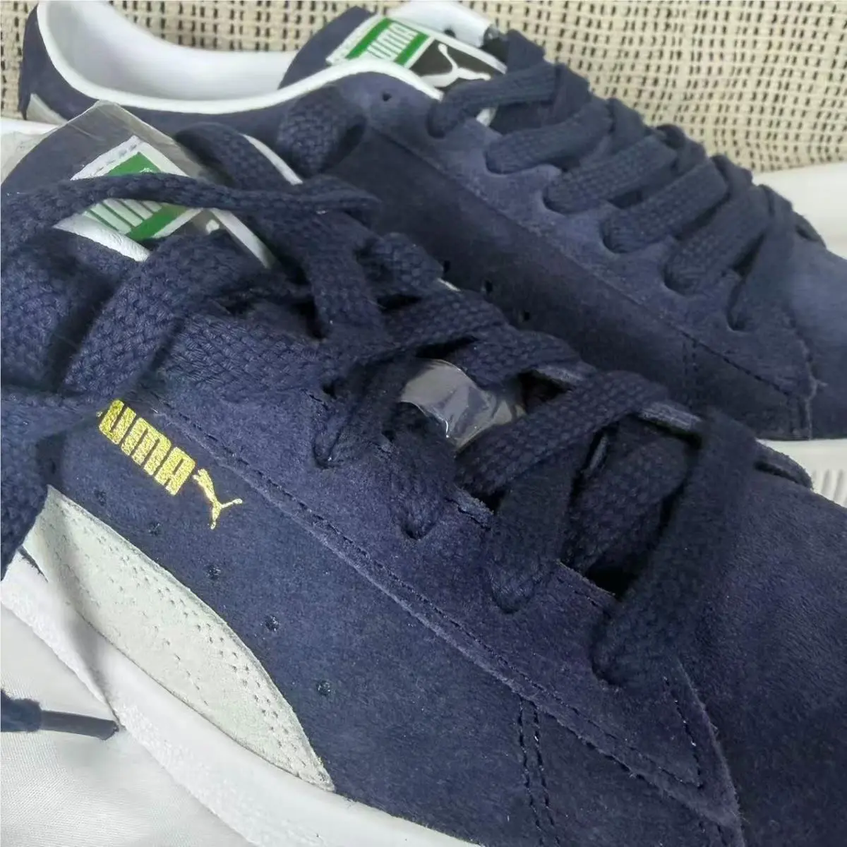 Puma shoes - PUMA Suede - Suede - 374921-07 - Blue 4