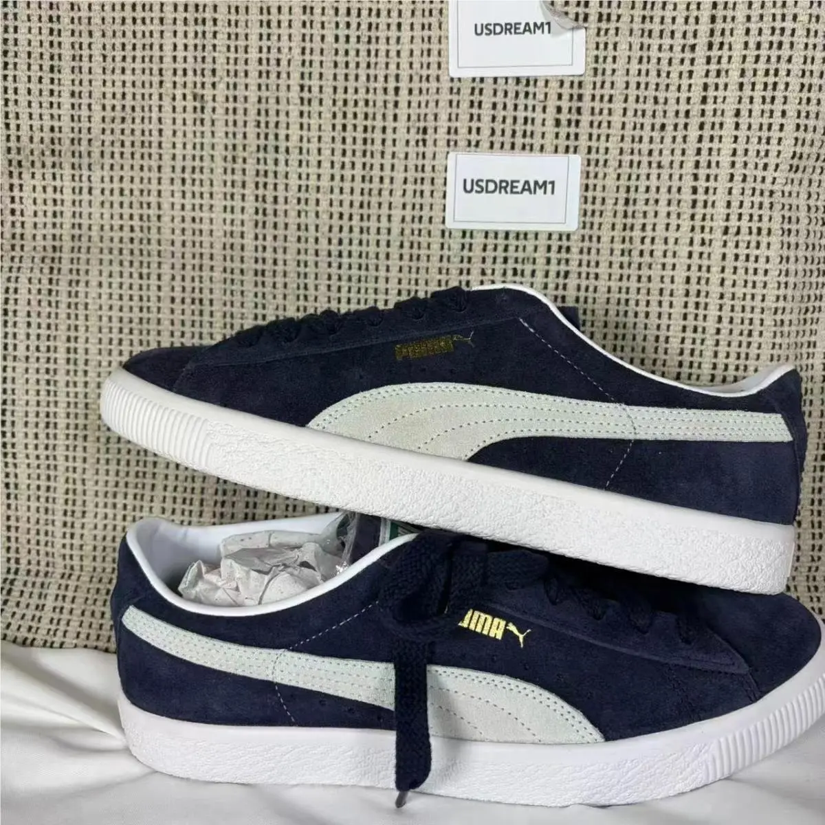 Puma shoes - PUMA Suede - Suede - 374921-07 - Blue 0