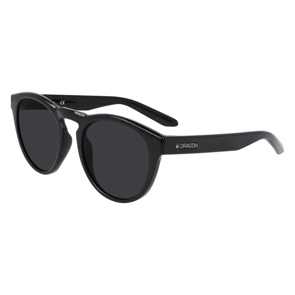 Dragon DR Opus Sunglasses Polarized Black/ll Smoke Polar Shades - Frame: Black, Lens: Smoke