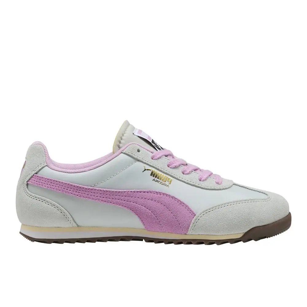 Puma shoes - PUMA Arizona Nylon Lace Up Sneaker - 39868234 - Off White, White 7