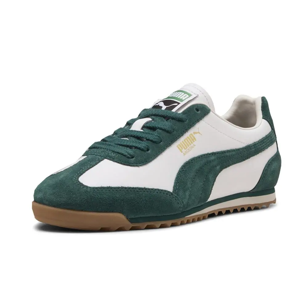 Puma shoes - PUMA Arizona Retro Lace Up - 40235304 - Green, White 6