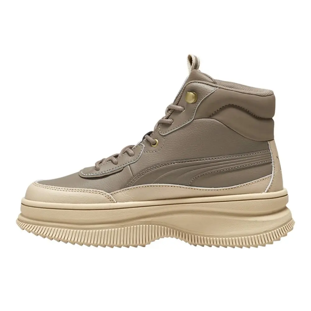 Puma shoes - PUMA Mayra Round Toe Lace Up - 39231605 - Brown 1