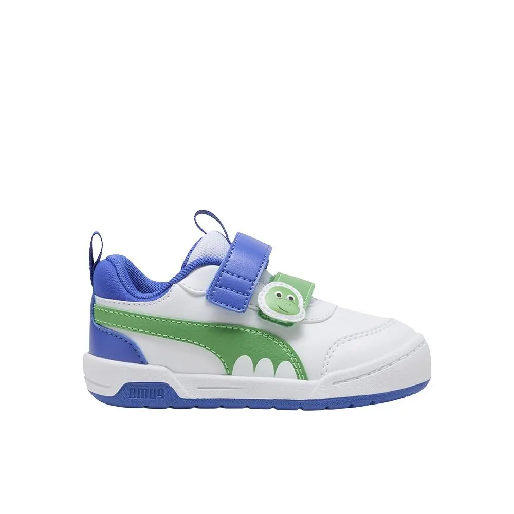 Puma Multiflex 2 Dino Slip On Toddler Boys White Sneakers Casual Shoes 40565101
