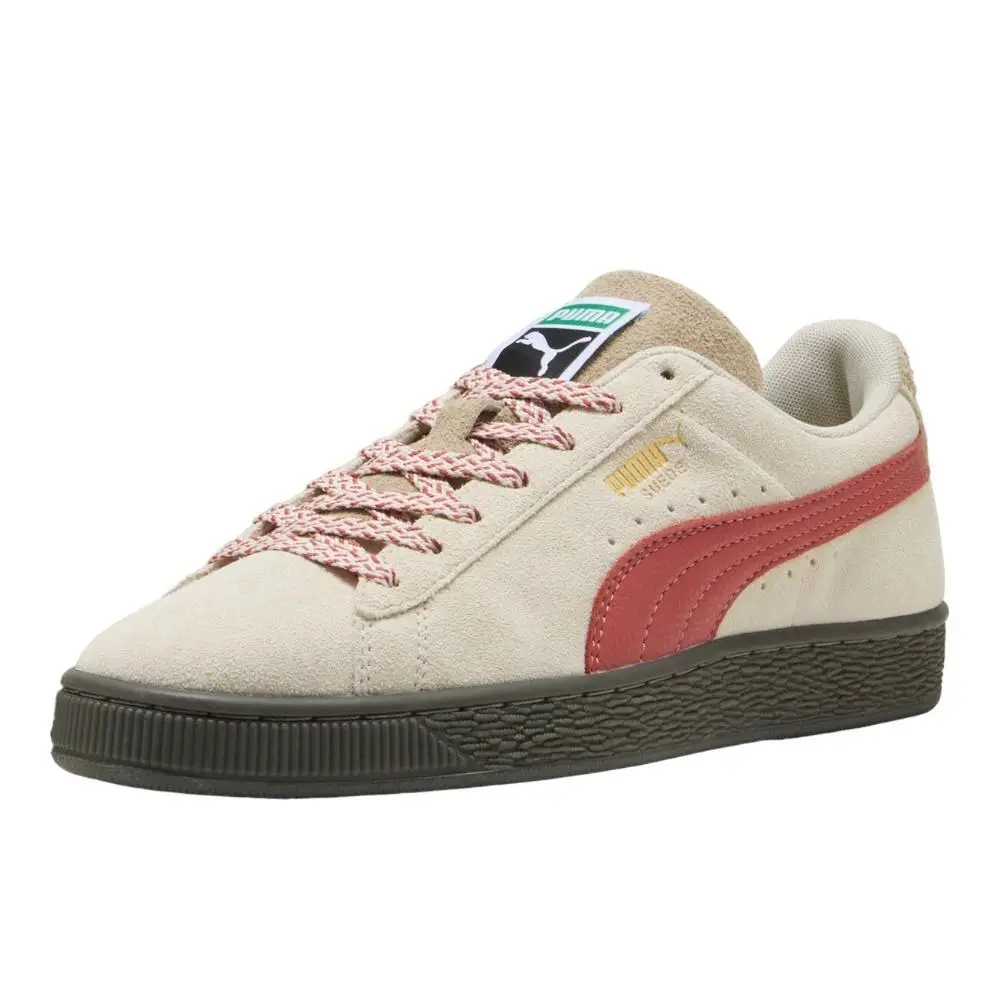 Puma shoes - PUMA Suede Fuzzy Lace Up - 40322702 - White 0