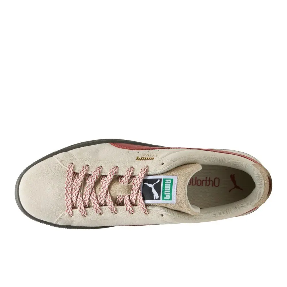 Puma shoes - PUMA Suede Fuzzy Lace Up - 40322702 - White 2