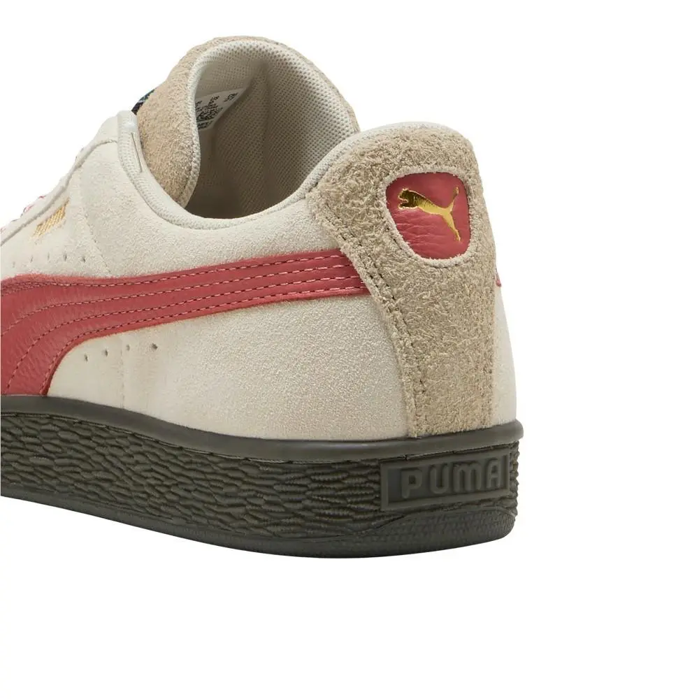 Puma shoes - PUMA Suede Fuzzy Lace Up - 40322702 - White 5