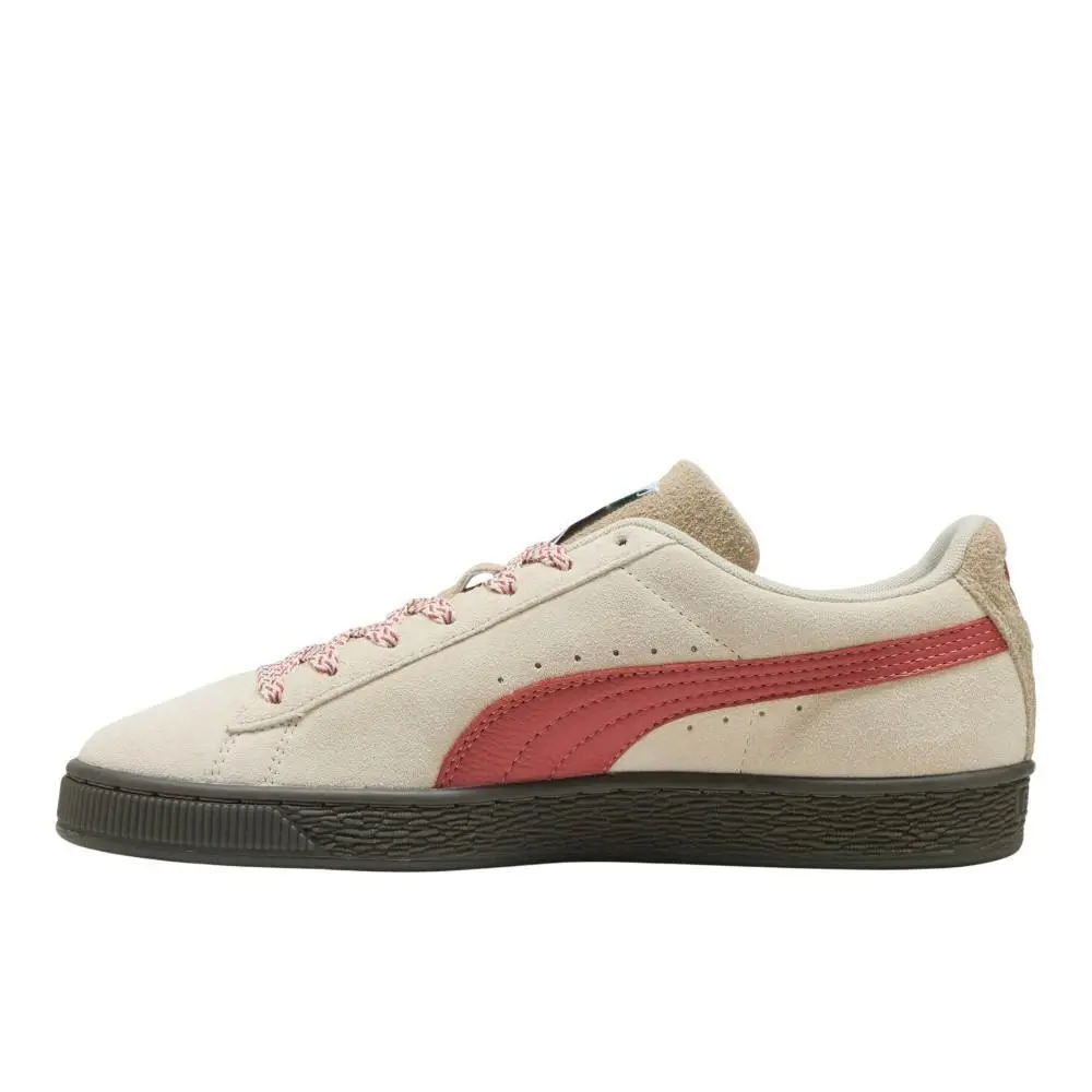 Puma shoes - PUMA Suede Fuzzy Lace Up - 40322702 - White 9