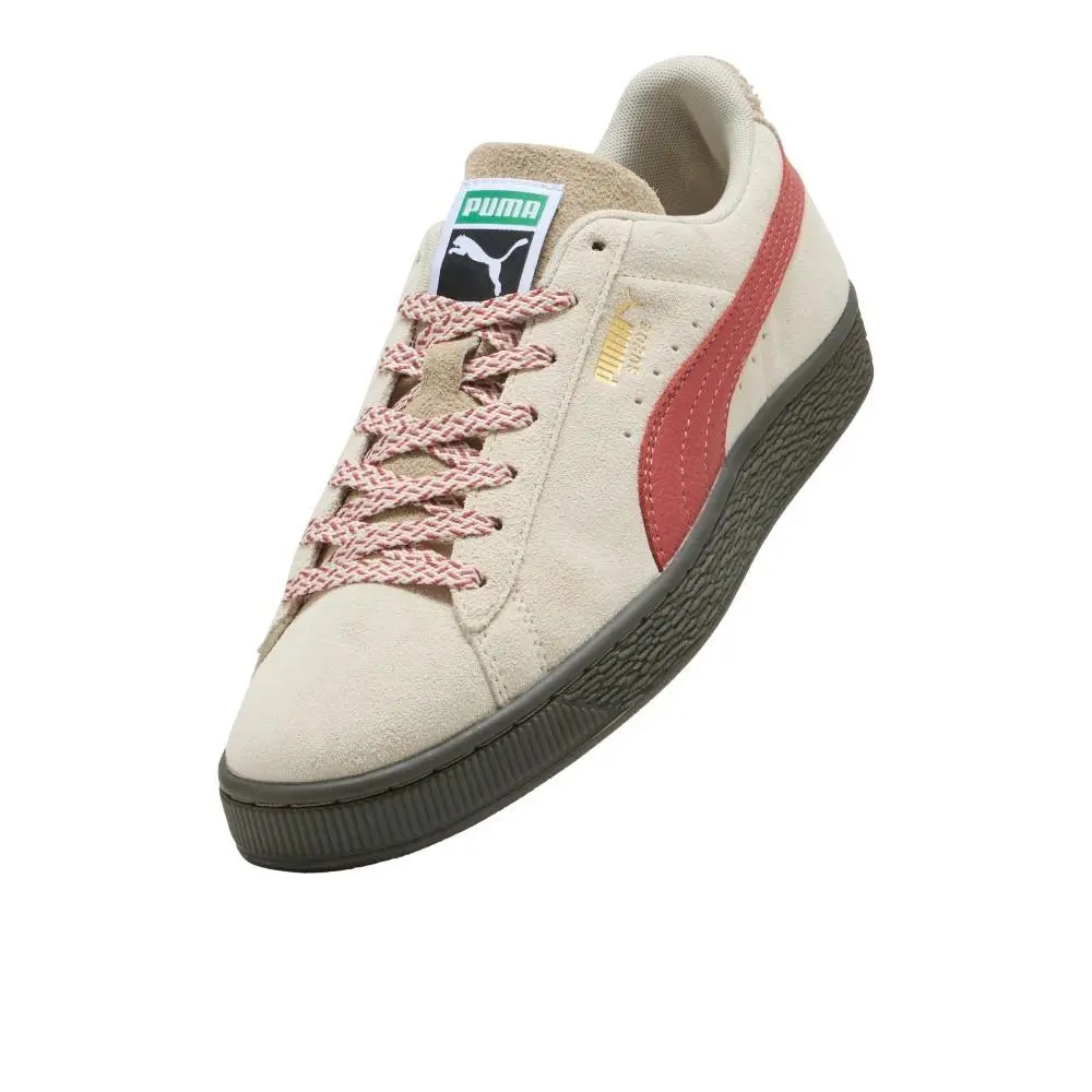 Puma shoes - PUMA Suede Fuzzy Lace Up - 40322702 - White 12