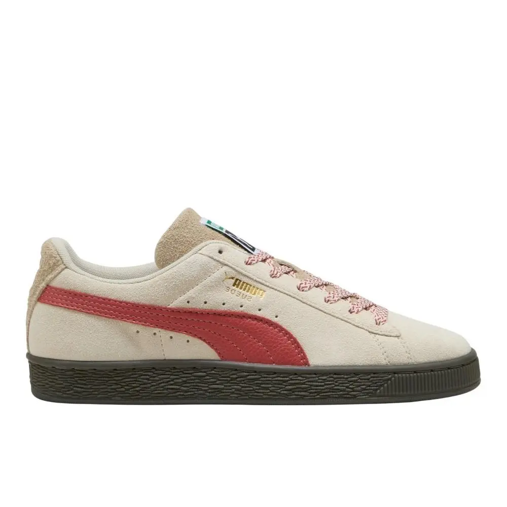 Puma shoes - PUMA Suede Fuzzy Lace Up - 40322702 - White 7