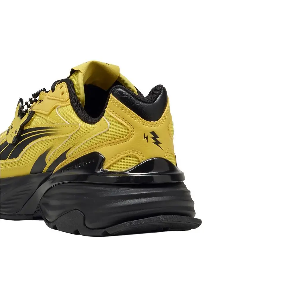 Puma shoes - PUMA  X Pokemon Fade Nitro Pikachu Lace Up  Youth - 40701601 - Yellow 5
