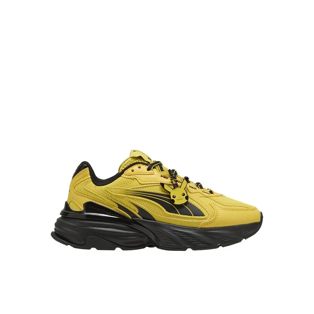 Puma shoes - PUMA  X Pokemon Fade Nitro Pikachu Lace Up  Youth - 40701601 - Yellow 7