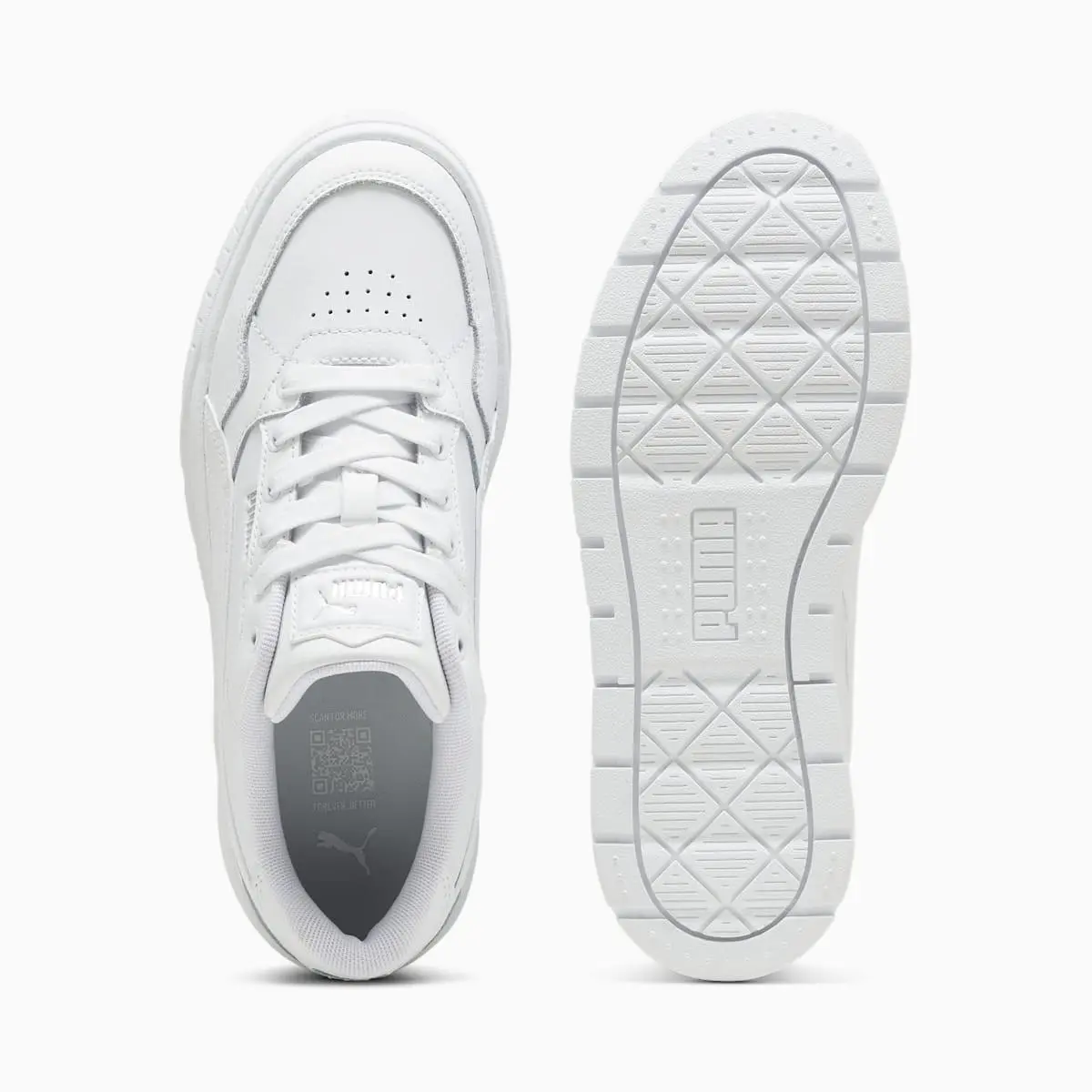 Puma shoes - PUMA WHITE/PUMA WHITE/PUMA SILVER 2