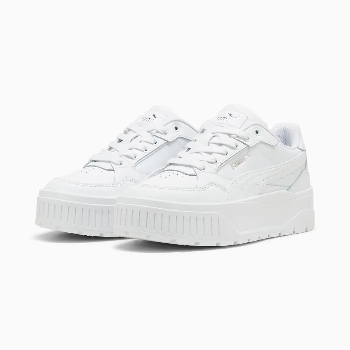 Puma shoes - PUMA WHITE/PUMA WHITE/PUMA SILVER 6