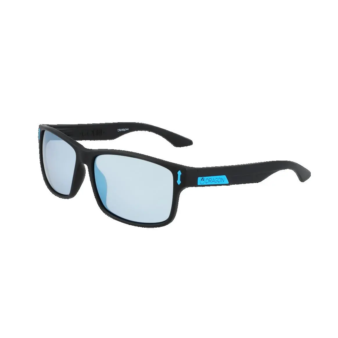 Dragon Count H20 Polarized Matte Black LL Sky Blue - Frame: Matte Black