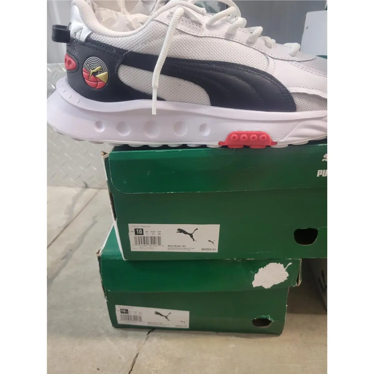 Puma shoes - Puma Lifestyle Wild Rider AS - 382552-01 - Black 13