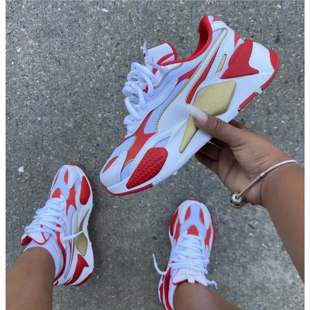 Puma shoes - PUMA RS-X - 37349001 - White 7