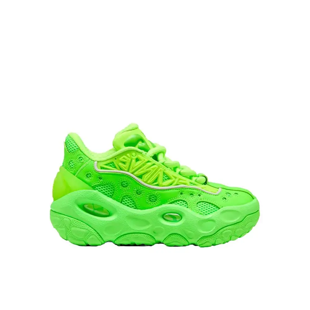 La Francé Rnr Lace Up Youth Boys Green Sneakers Casual Shoes 31228204 by Puma
