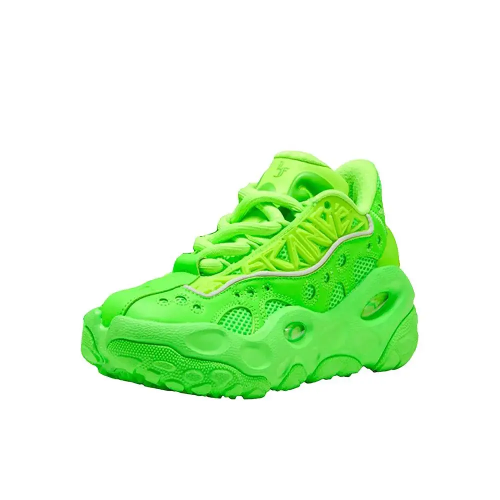 Puma shoes - PUMA La Francé Rnr Lace Up  Youth - 31228204 - Green 0