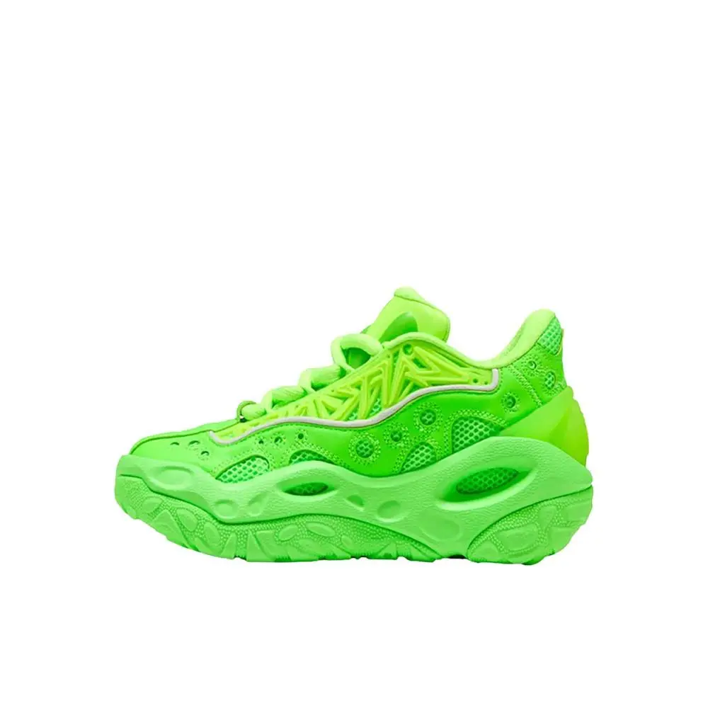 Puma shoes - PUMA La Francé Rnr Lace Up  Youth - 31228204 - Green 1