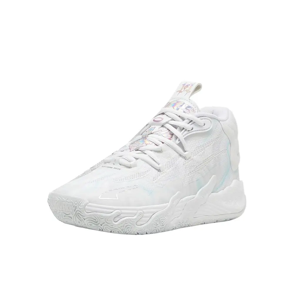 Puma shoes - PUMA Mb.03 Iridescent Basketball  Youth - 37993401 - White 6