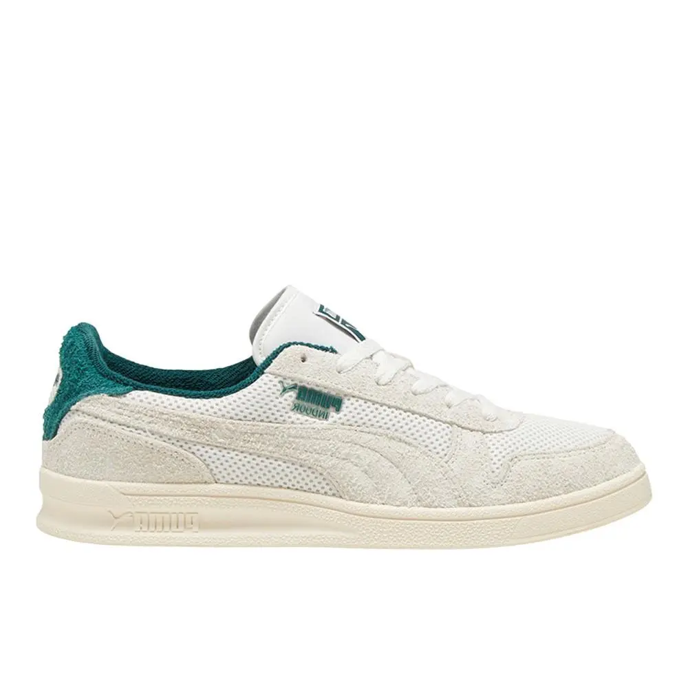 Puma Indoor Mesh Lace Up Mens White Sneakers Casual Shoes 39891701