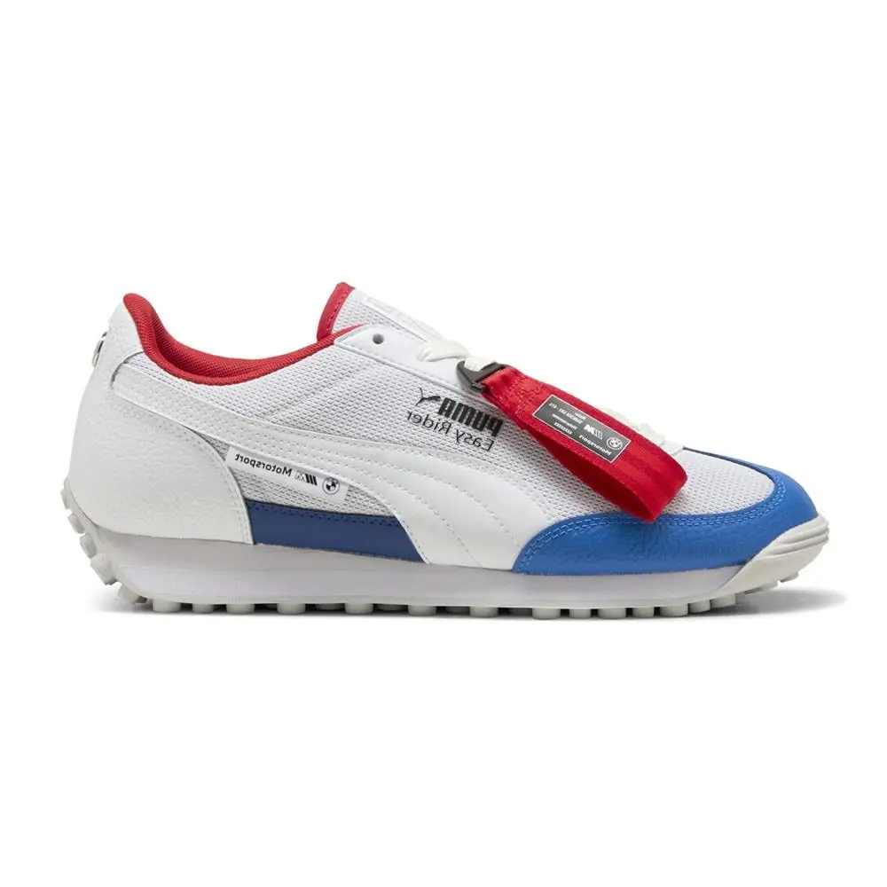 Puma Bmw M Motorsport X Easy Rider Lace Up Mens White Sneakers Casual Shoes 308