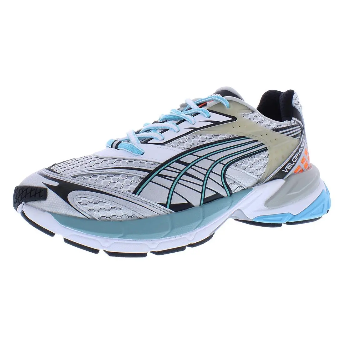 Puma shoes - Puma White/Porcelain, Main: Grey 4