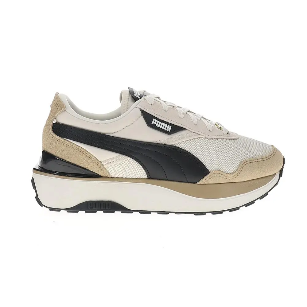 Puma Cruise Rider Bling Lace Up Womens Beige Sneakers Casual Shoes 39912301