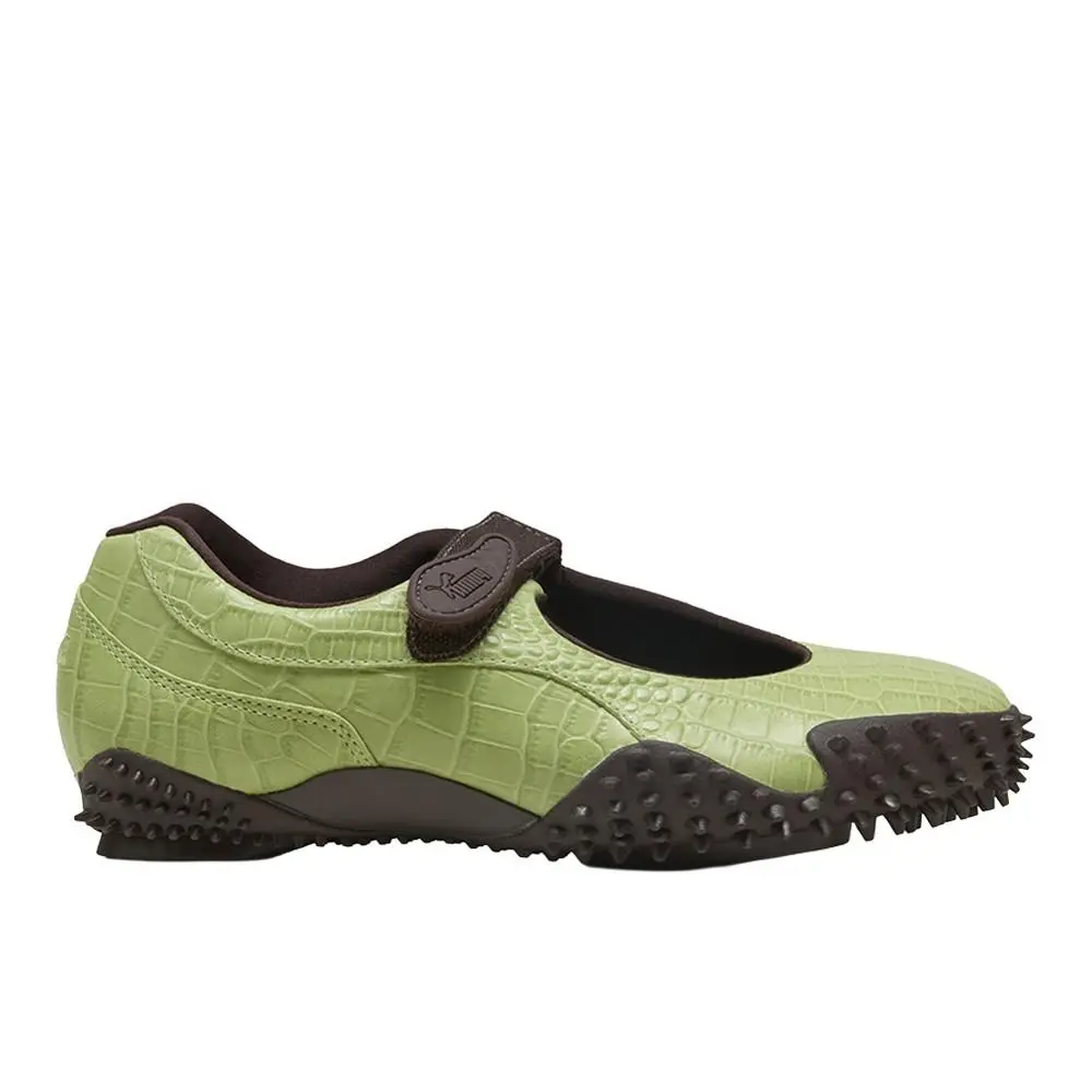 Mostro Fey Croc Slip On Womens Green Sneakers Casual Shoes 40806501 by Puma