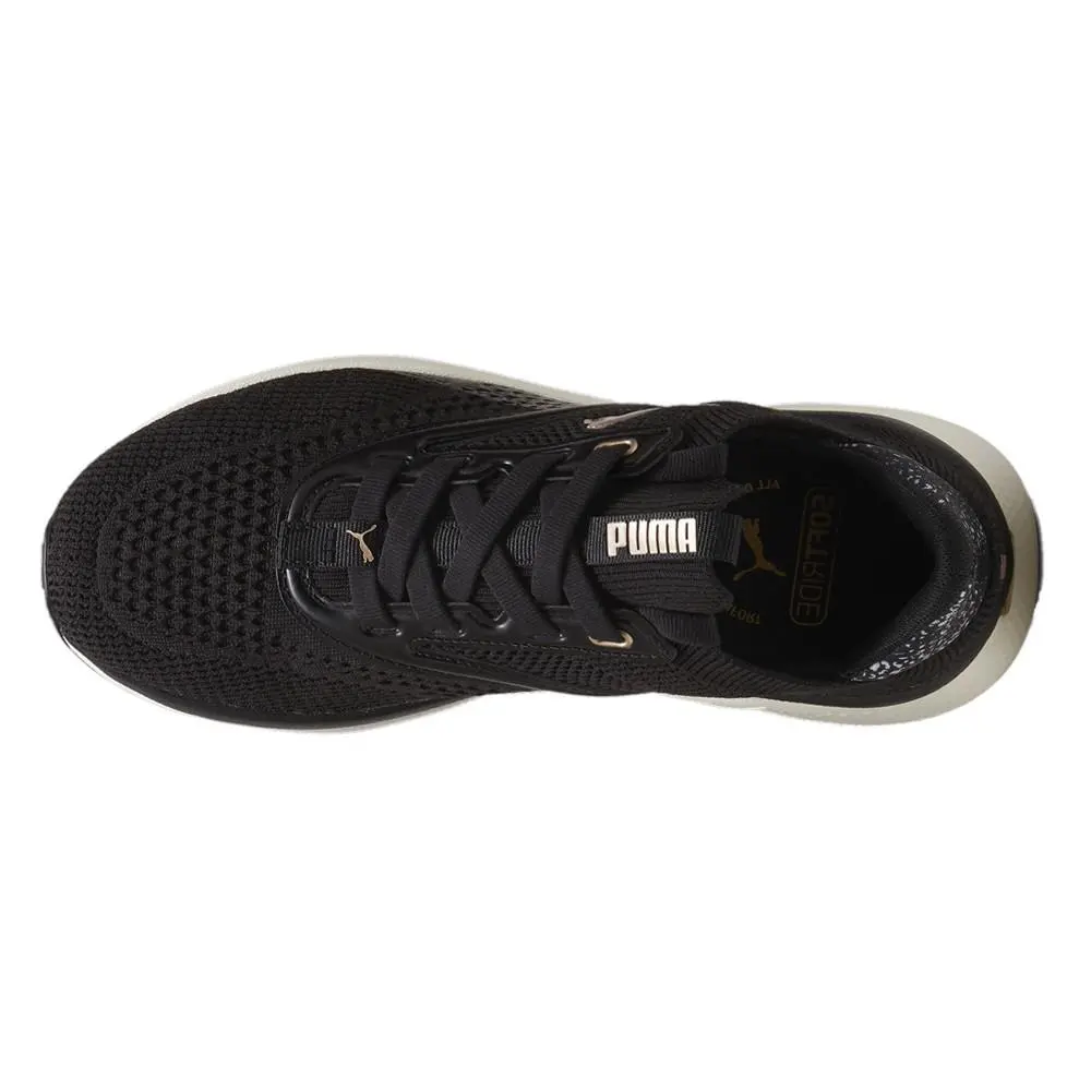 Puma shoes - PUMA Softride Mayve Minima Leopard Running - 31016201 - Black 8
