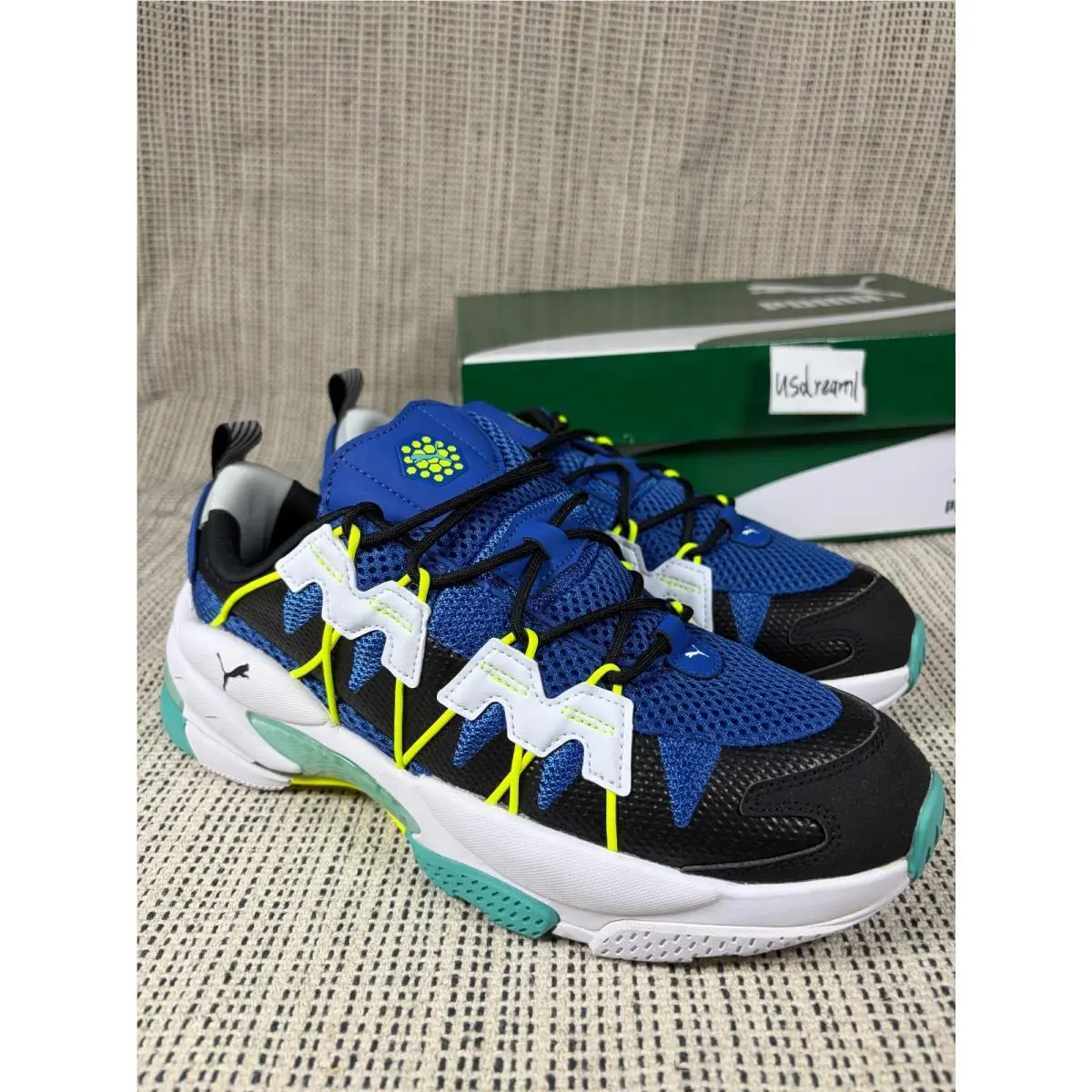 Lqdcell Omega Black Galaxy Blue Shoe 370734-01 by Puma