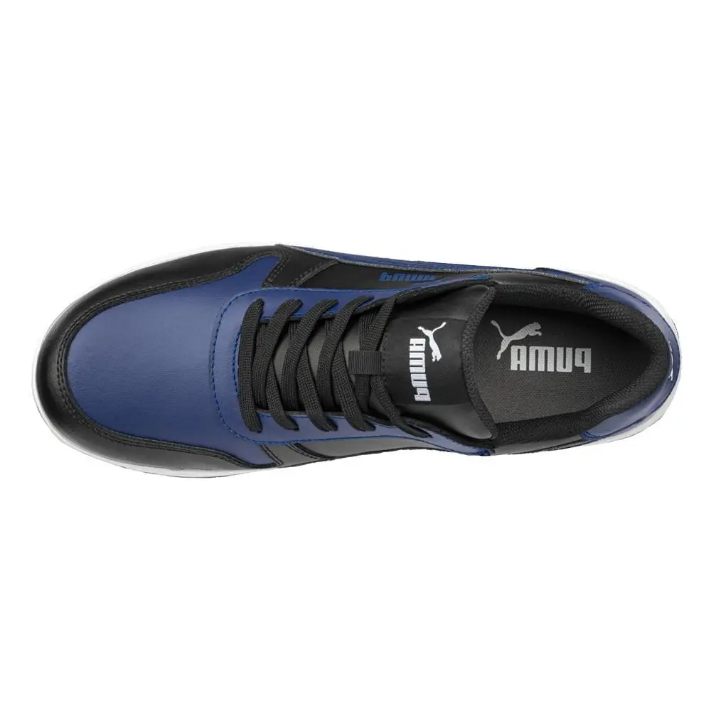 Puma shoes - PUMA Safety Frontcourt Low Slip Resistant Composite Toe Work - 640275 - Blue 2